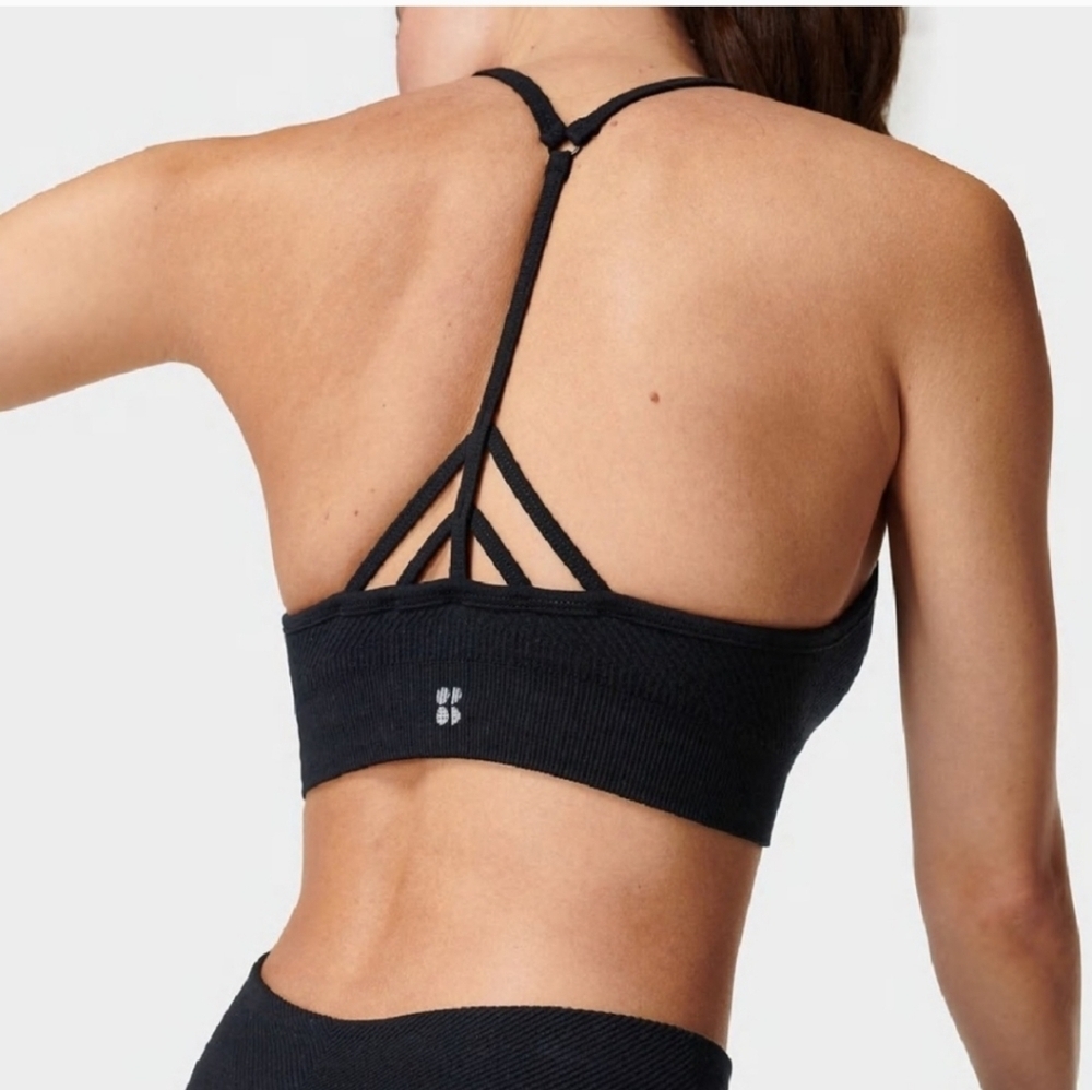 SWEATY BETTY Mindful Seamless Yoga Sports Bra -Low Impact Size, SIZE XSMALL - Picture 2 of 7